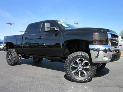 2008 chevrolet silverado 2500hd crew cab duramax diesel lt 4x4 rcd lifted truck!