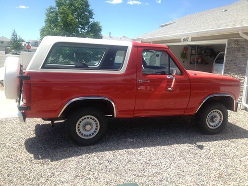 1985 ford bronco custom sport utility 2-door 5.8l