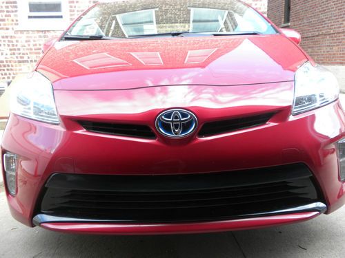 2012 TOYOTA PRIUS RED, US $23,900.00, image 3