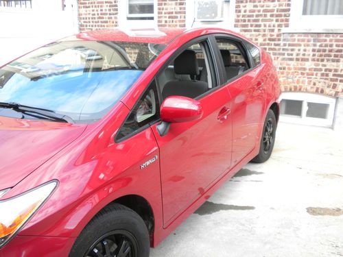 2012 TOYOTA PRIUS RED, US $23,900.00, image 4