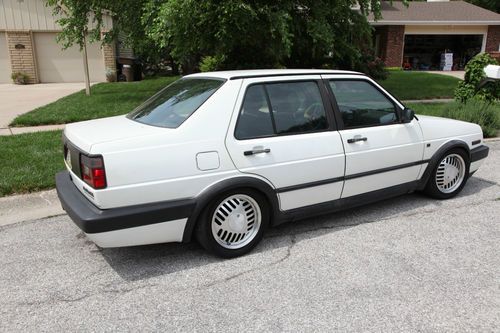 1991 Vw Volkswagen Jetta Eco Diesel 1.6 Turbo 5 speed AC Recaro Looks Great!, US $5,000.00, image 3