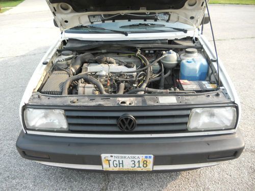 1991 Vw Volkswagen Jetta Eco Diesel 1.6 Turbo 5 speed AC Recaro Looks Great!, US $5,000.00, image 7