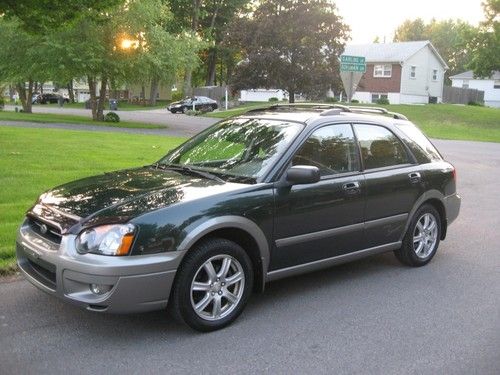 2005 subaru impreza outback sport wagon 4-door 2.5l