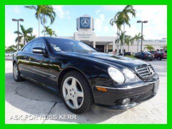 2003 cl600 used turbo 5.5l v12 36v automatic rwd coupe premium bose