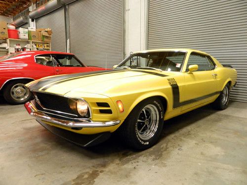 1970 ford boss 302 mustang - only 34k actual miles!!