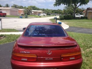 1992 lexus sc400 base coupe 2-door 4.0l