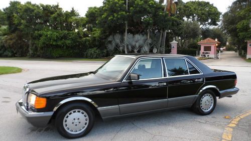 1991 MERCEDES BENZ 350 SD TURBO DIESEL SEDAN