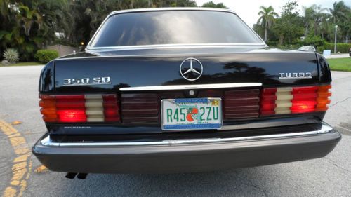 1991 MERCEDES BENZ 350 SD TURBO DIESEL SEDAN
