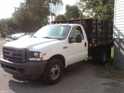 2002 ford f-350 stake body truck
