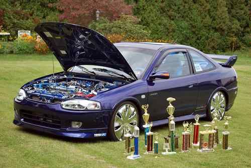 1998 mitsubishi mirage "technica" show car only 1,950 miles