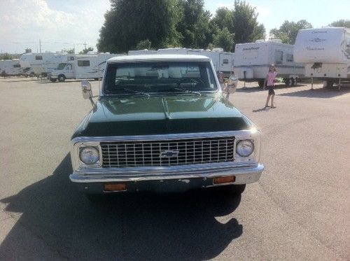 1972 chevrolet cheyenne c-10 truck 1/2 ton lwb 2wd 350 cid/350 turbo restored!!!