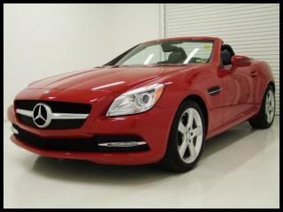 12 slk250 premium 1 hardtop convertible turbocharged heated seats harman kardon