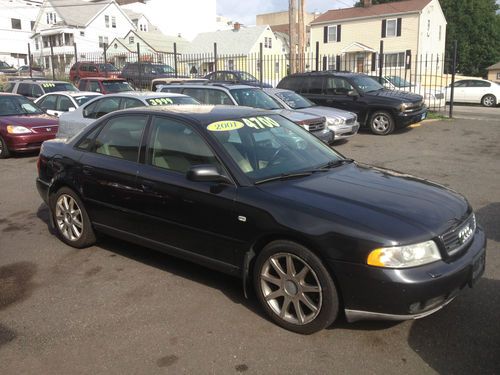 No reserve 01 a4 quattro 4wd leather seats luxurious in and out beauty of a car!