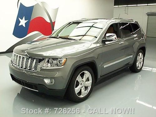 2011 jeep grand cherokee overland summit 4x4 hemi nav!! texas direct auto