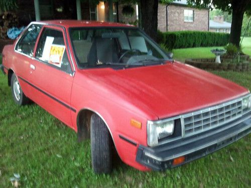 1984 nissan datsun sentra 1.7l isuzu diesel 2 door 4 speed manual transmission