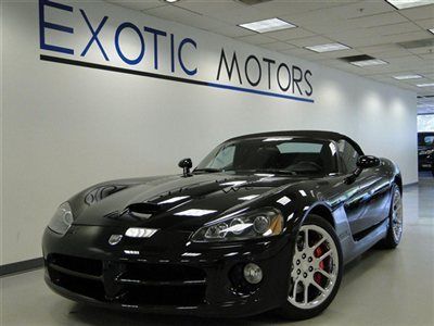 2005 dodge viper conv't srt-10!! 6-speed alpine-sound/6cd xenons 500hp blktop!!