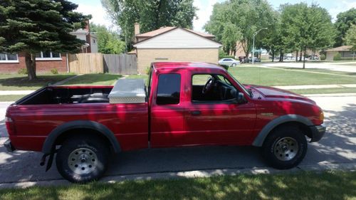 2003 ford ranger edge, xlt extended cab pickup 2-door 4.0l fx4 level 2