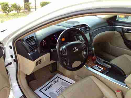 2005 Acura TL  Fully Loaded Sedan 4-Door 3.2L White LOW RESERVE, image 8