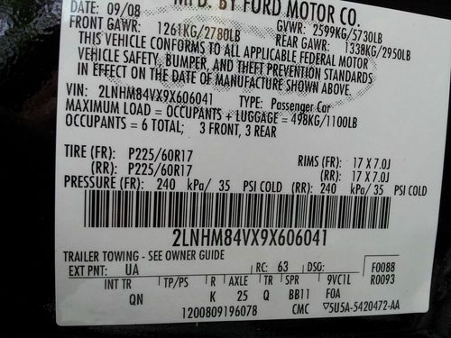 2009 Lincoln Town Car Executive L Sedan 4-Door 4.6L, US $15,000.00, image 2