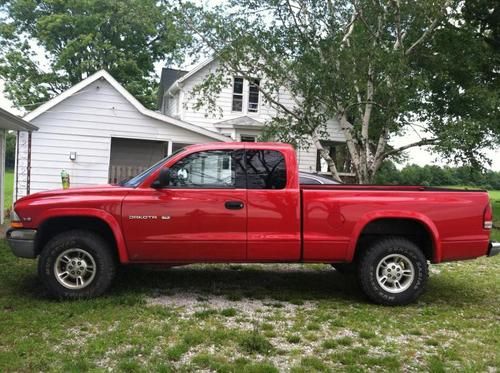 2000 dodge dakota slt extended cab pickup 2-door 4.7l