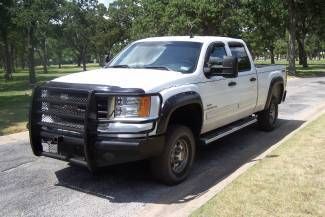 2008 gmc 2500hd crew cab sle 4x4 diesel very clean one owner