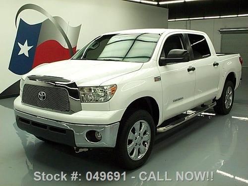 2008 toyota tundra crew max 5.7l v8 side steps 20's 57k texas direct auto