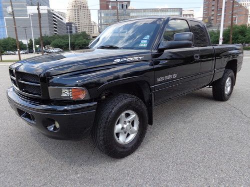 01 dodge ram 1500 slt laramie sport 4x4 auto leather runs great low miles power