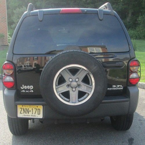 JEEP LIBERTY-RENEGADE EDITION- 2006 BLACK BRAND NEW TIRES AND BRAKES NO RESERVE, image 3
