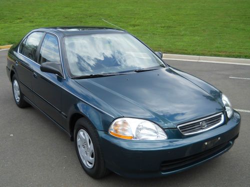 1996 Honda Civic EX Sedan 4-Door 1.6L Automatic / Great Commuter Car, US $3,300.00, image 4