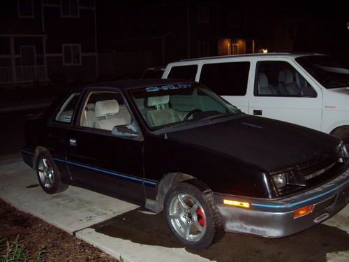 1987 shelby csx #106 of 750 (dodge shadow turbo)