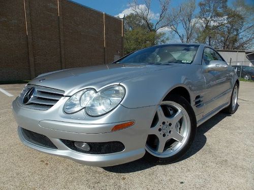 2003 mercedes sl55 amg roadster, convertible, fully loaded, navi, free shipping.