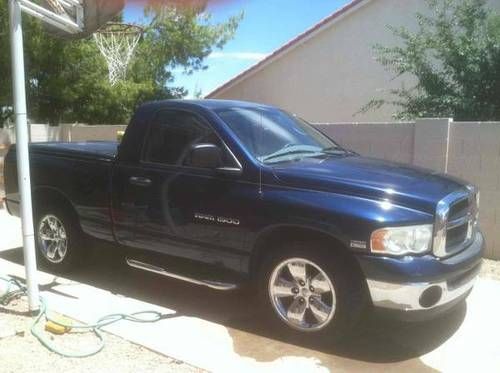 2003 dodge ram 1500 slt 5.7l hemi regular cab, blue color, 2x4