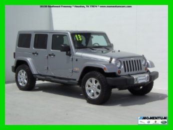 Used 2013 jeep wrangler sahara unlimited 11k miles*nav*heated seats*we finance!!