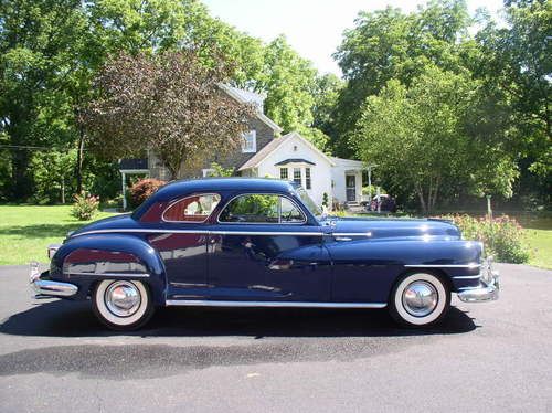 1947 chrysler new yorker 2dr club coupe   no reserve