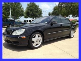 2001 mercedes-benz s55 amg, nav, heated/cooling seats, clean 1 owner!!!