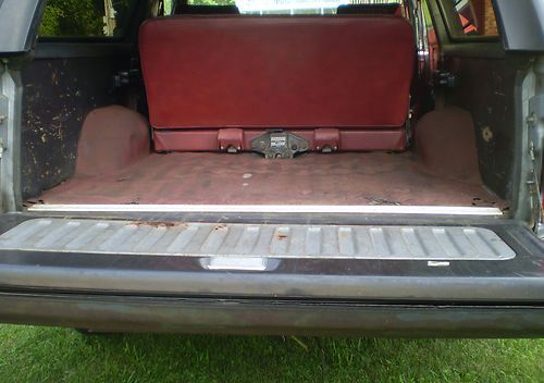 7 FOOT WESTERN WORKING SNOW PLOW w/ 1984 FULL SIZE BLACK BRONCO TRUCK MANUAL 84, US $1,999.99, image 17