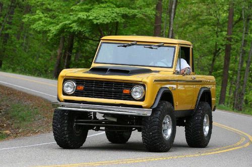 1977 ford bronco custom sport utility 2-door 5.0l