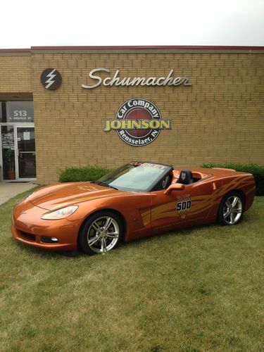 2007 chevy corvette convertible official track car #8 of 50 ! super rare !!