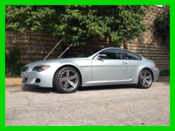 2006 m6 5l v10 40v automatic rwd coupe premium heated leather satellite cd dvd