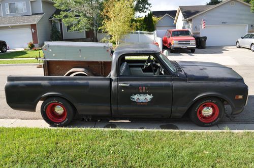1968 CHEVY C10 RATROD CHOPPED TOP SHOP TRUCK, image 5