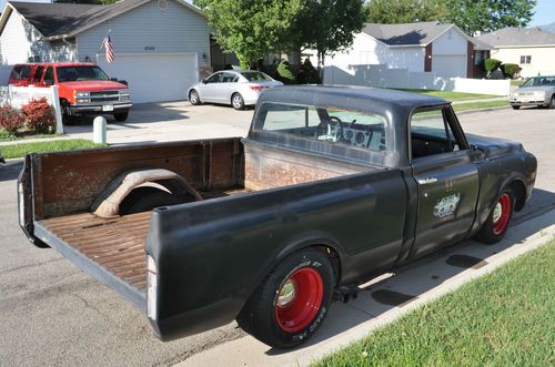 1968 CHEVY C10 RATROD CHOPPED TOP SHOP TRUCK, image 6