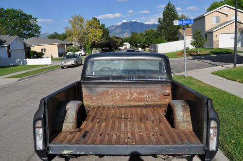 1968 CHEVY C10 RATROD CHOPPED TOP SHOP TRUCK, image 7