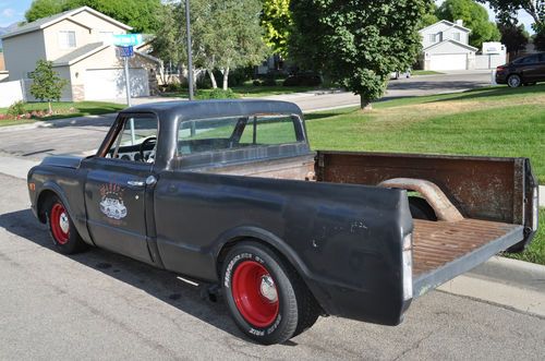1968 CHEVY C10 RATROD CHOPPED TOP SHOP TRUCK, image 8