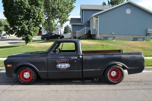 1968 CHEVY C10 RATROD CHOPPED TOP SHOP TRUCK, image 9