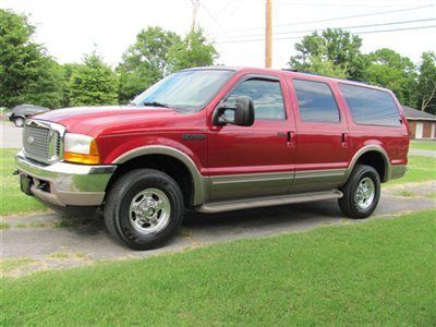 2001 ford excursion limited 4x4...v10 powerhouse...got it all and very clean!