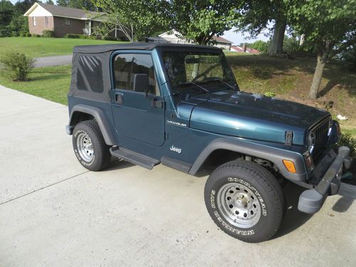 1997 jeep wrangler se sport utility 2-door 2.5l