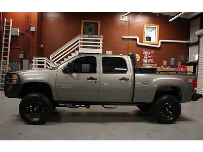 Lifted leather 2008 siierra 2500 4x4 diesel z71 duramax sb leather sle2 not slt
