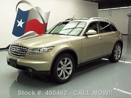 2004 infiniti fx45 awd sport sunroof nav dvd xenons 78k texas direct auto