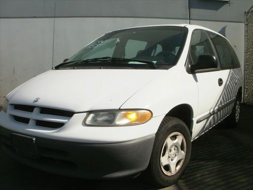 1997 dodge caravan, asset # 8858