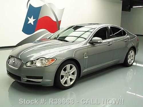 2009 jaguar xf luxury heated leather sunroof nav 39k mi texas direct auto